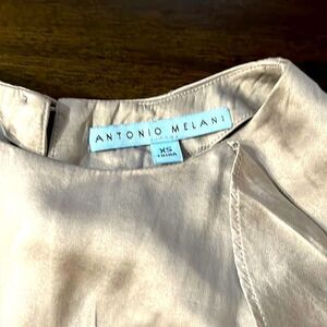 Antonio Melani long sleeve cold shoulder blouse